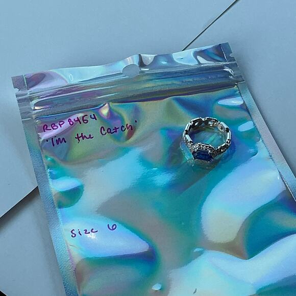 Bomb Party Ring Size 6 "I'm The Catch" - Picture 3 of 4